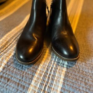 SoftWalk Black Ankle Boots